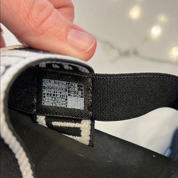 UGG Black Slide Sandals - Picture 5 of 5